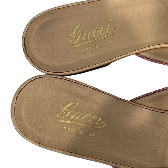 Gucci Bamboo Bitt Slipper Mules - Picture 7 of 11